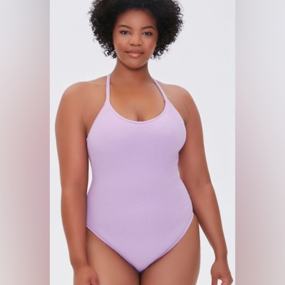 FOREVER 21 - Lilac one piece swimsuit
